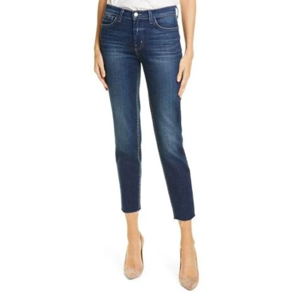 L'agence El Matador French Slim Crop Jeans Sz 26